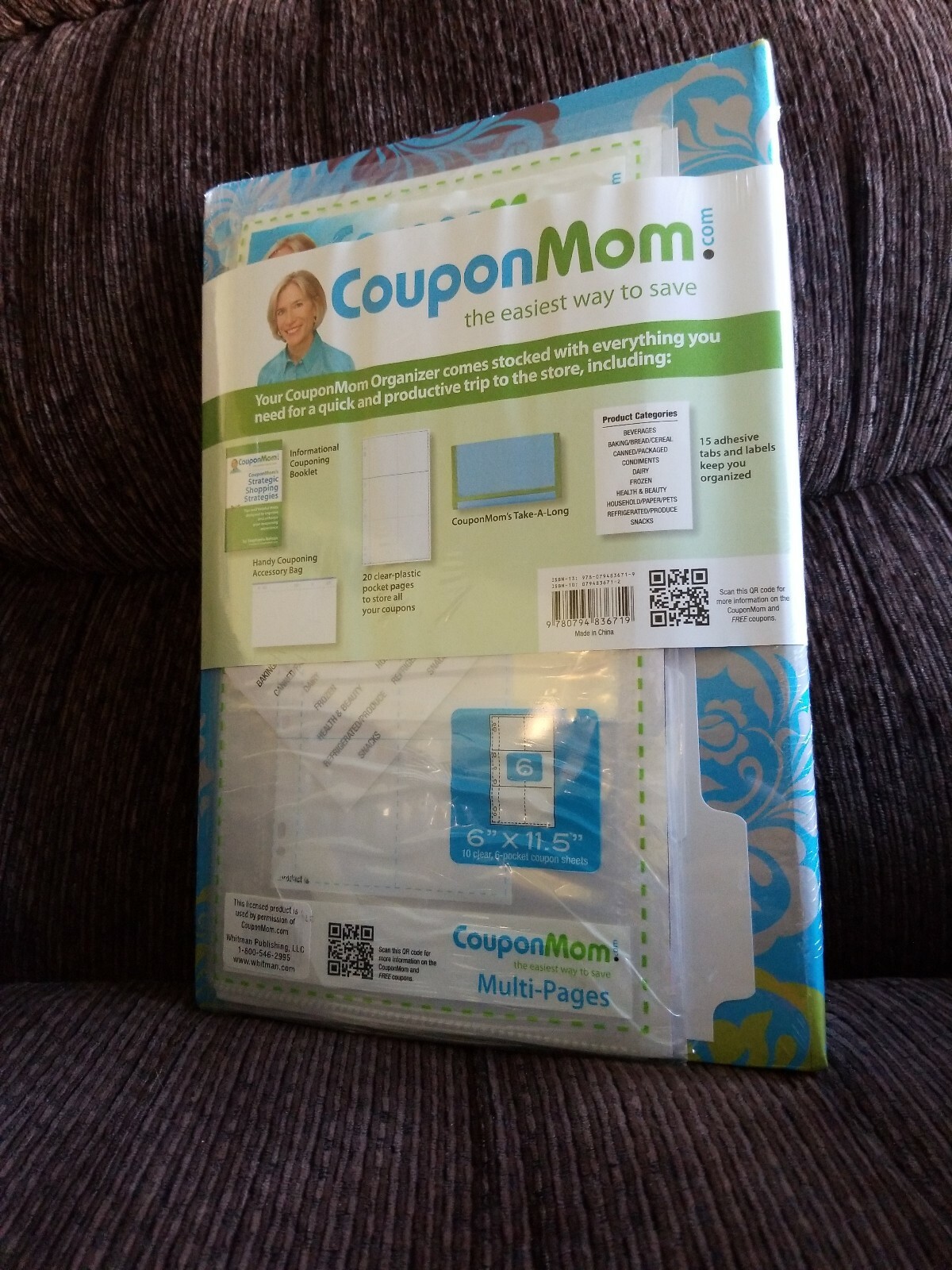 New CouponMom Organizer Coupon Binder Organizer Hard Cover