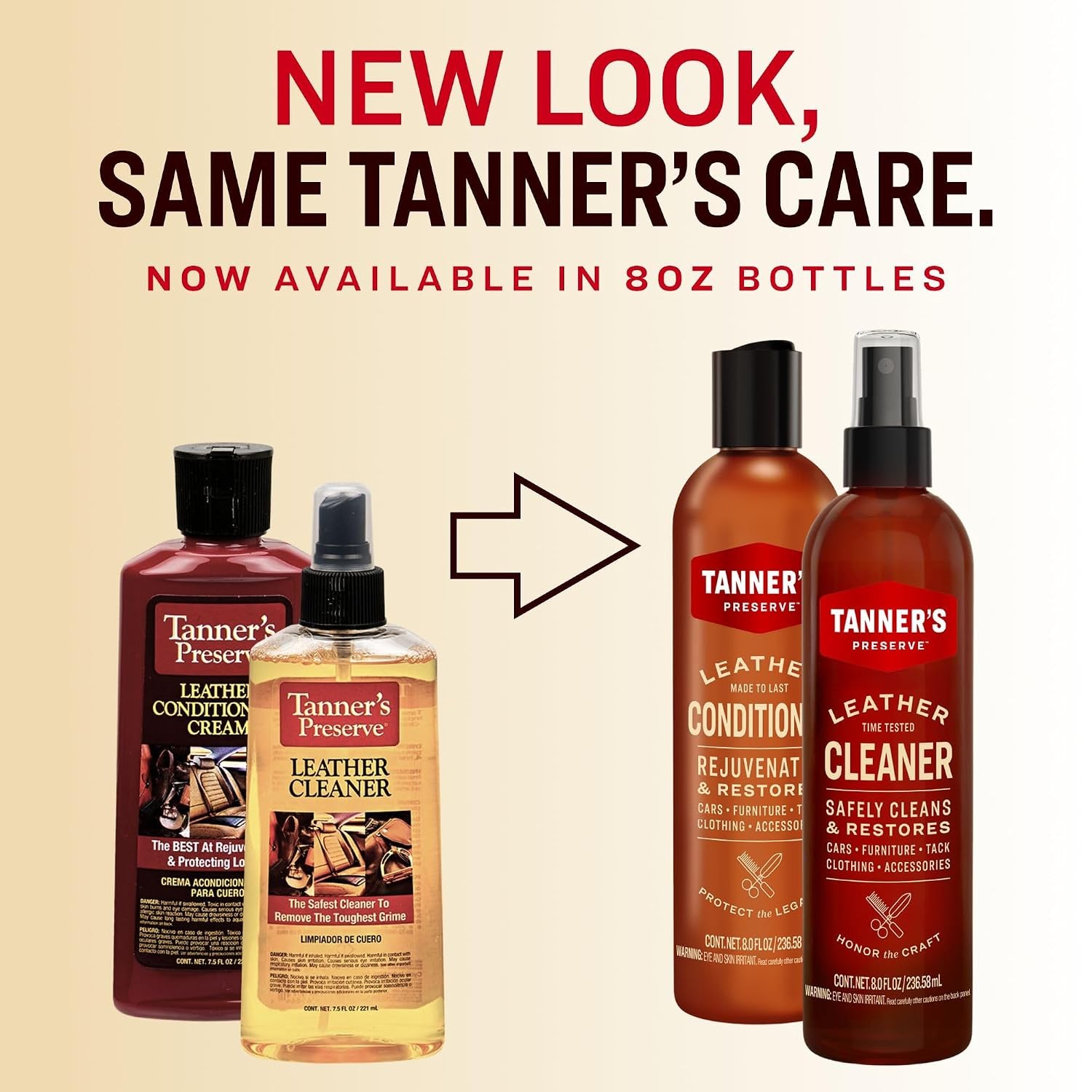 Leather Cleaner and Conditioner Duo Pack, Restoration Products, Care Kit