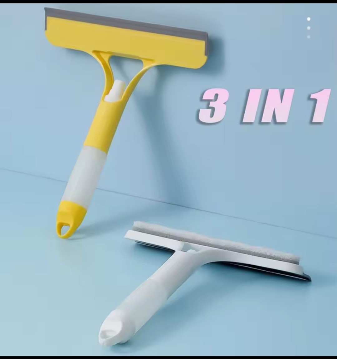 3 in 1 Multi Function Window Cleaning Squeegee Multi Function Glass Mirror Wiper