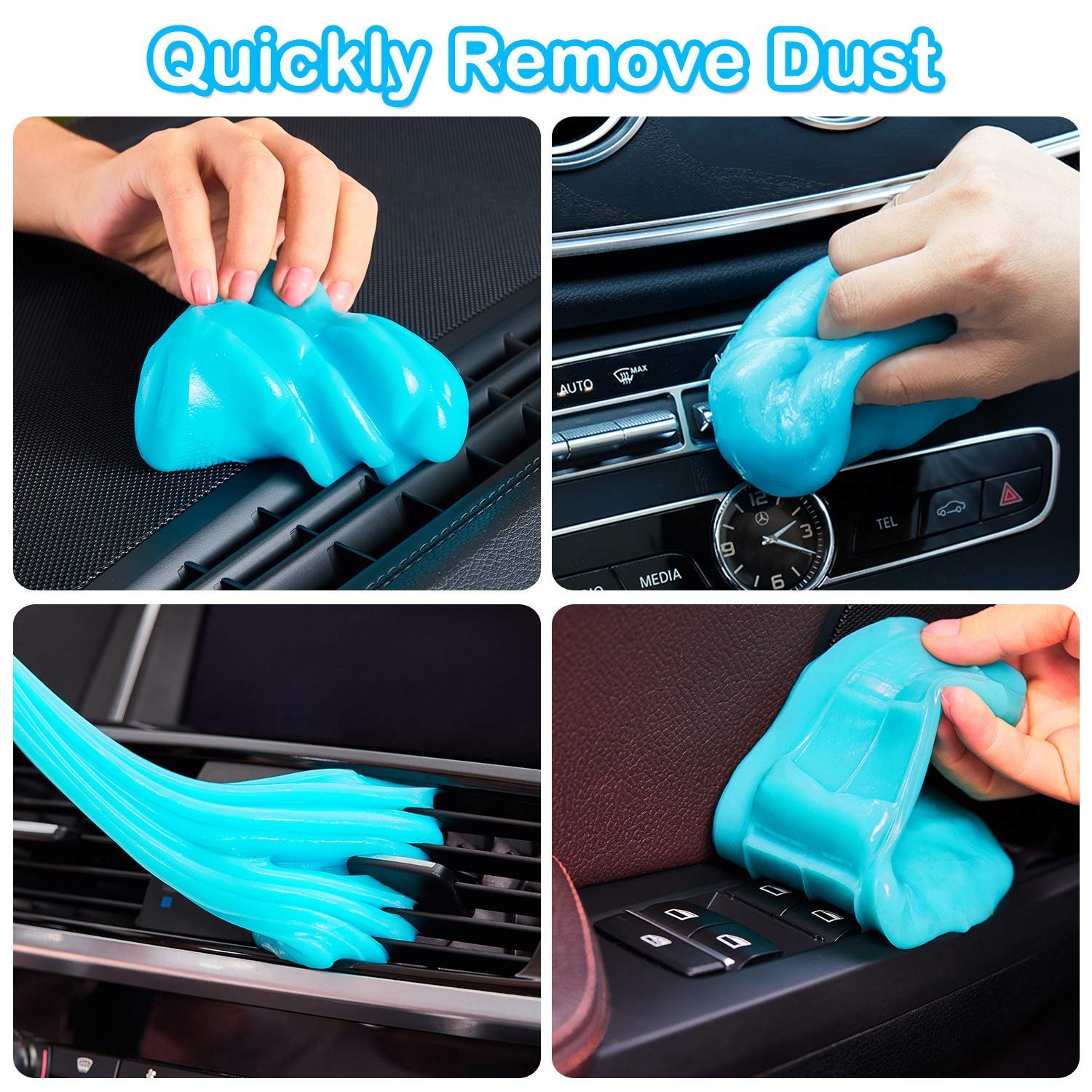 PULIDIKI Car Cleaning Gel Car Clean Putty, Universal Car Interior Cleaner Slime