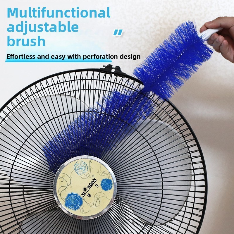 3-Pack Fan Cleaning Brush with Bendable Microfiber Dust Cleaning Brush Tool