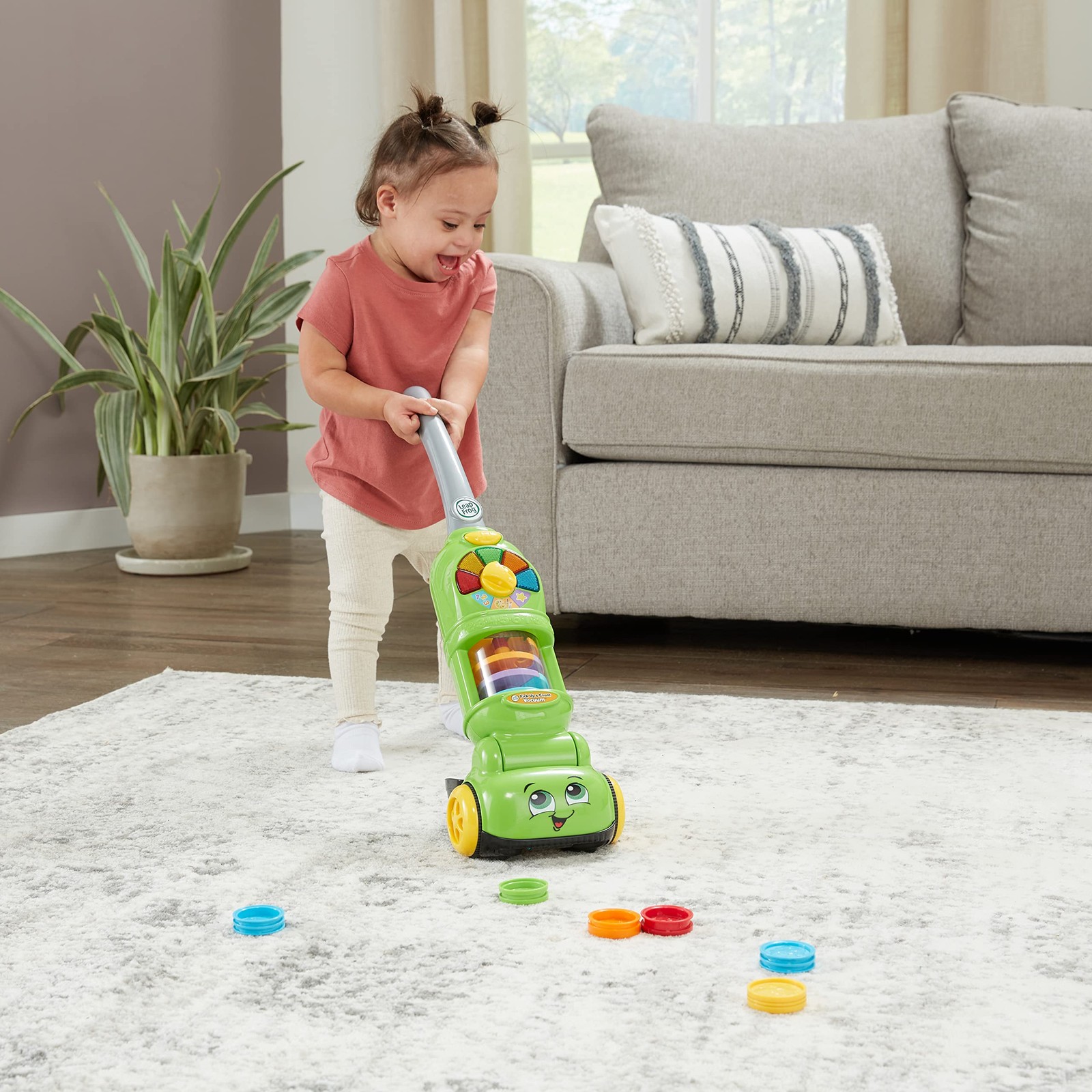 Pick Up and Count Vacuum, Green