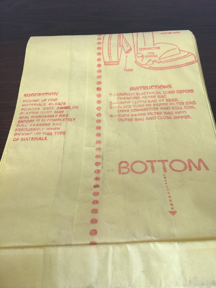 Miscellaneous Vacuum Cleaner Bags And Belt Size And Model Unknown