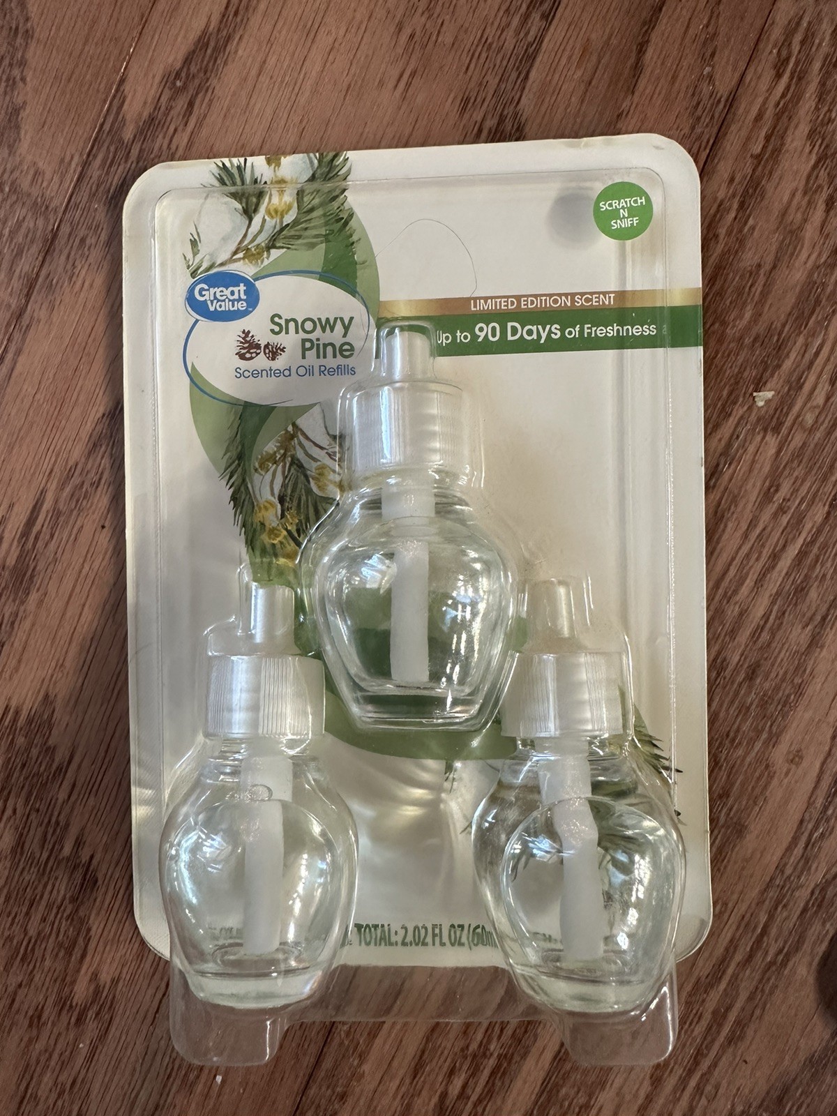 Great Value”Autumn Delight” Scented Oil Refills;3 pack;Limited Ed. 90-day Supply