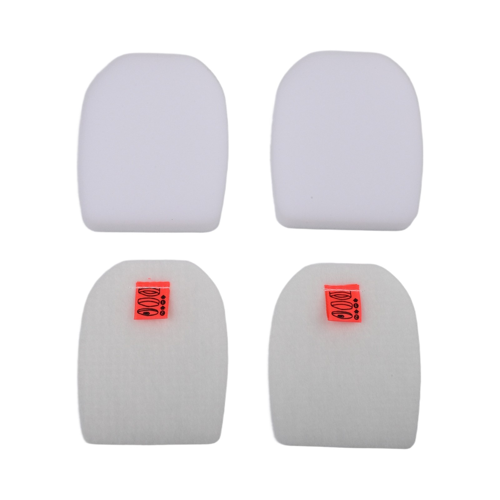 Replacement Foam and Felt Filters 4 Pack for Shark Vacuum WZ250RD IZ464H IZ492H