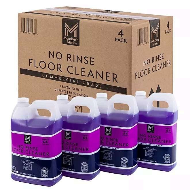 Member’s Mark No Rinse Floor Cleaner, 1 gal., Choose Pack Size