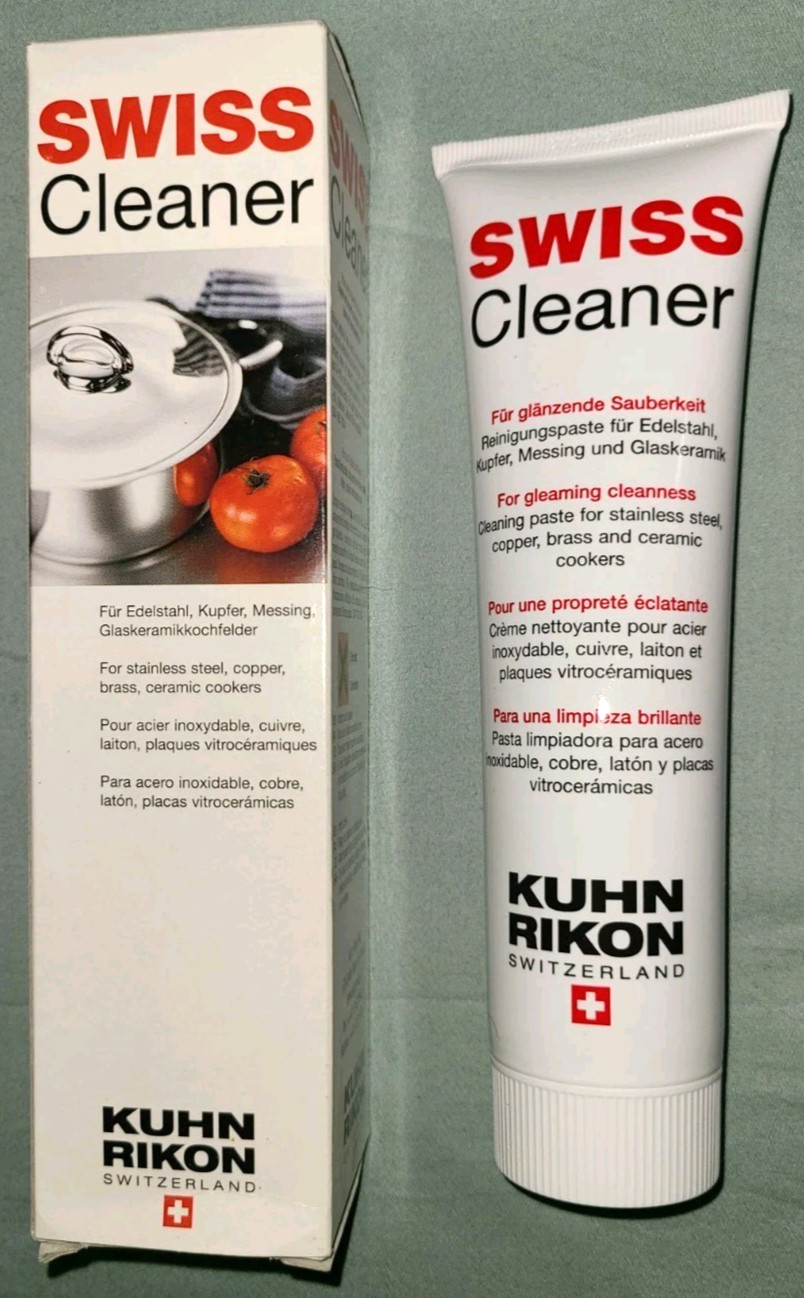 NOS! Kuhn Rikon Swiss Cleaner, steel copper brass ceramic cookware cleaning