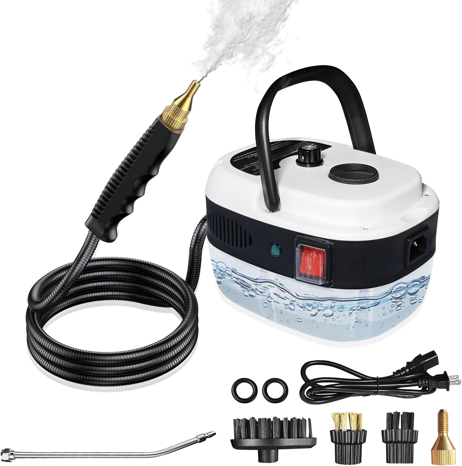 Handheld Car Detailing Cleaning Machine High Temp Steam Cleaner Household 2500W