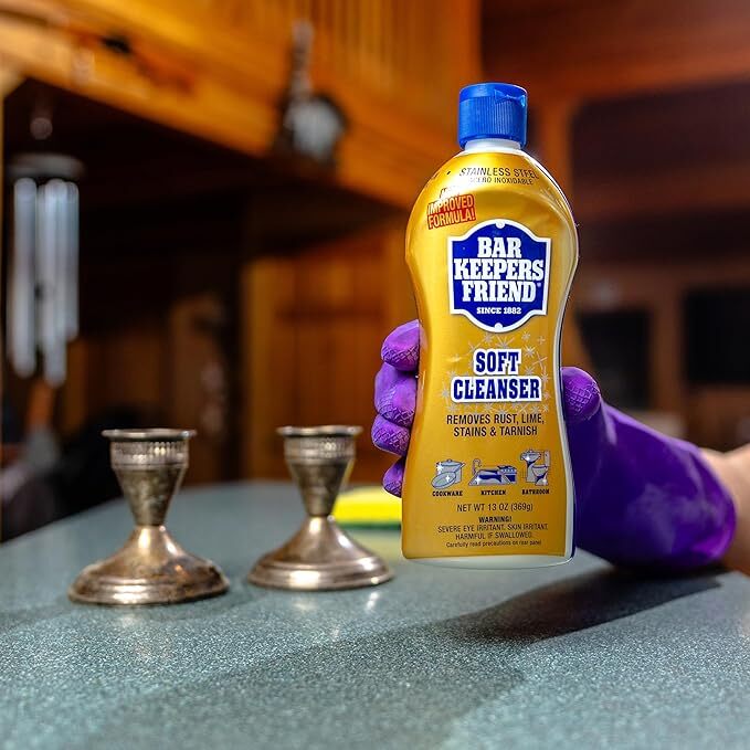 BAR KEEPERS FRIEND Soft Cleanser Liquid All-Purpose Cleaner – 26 oz