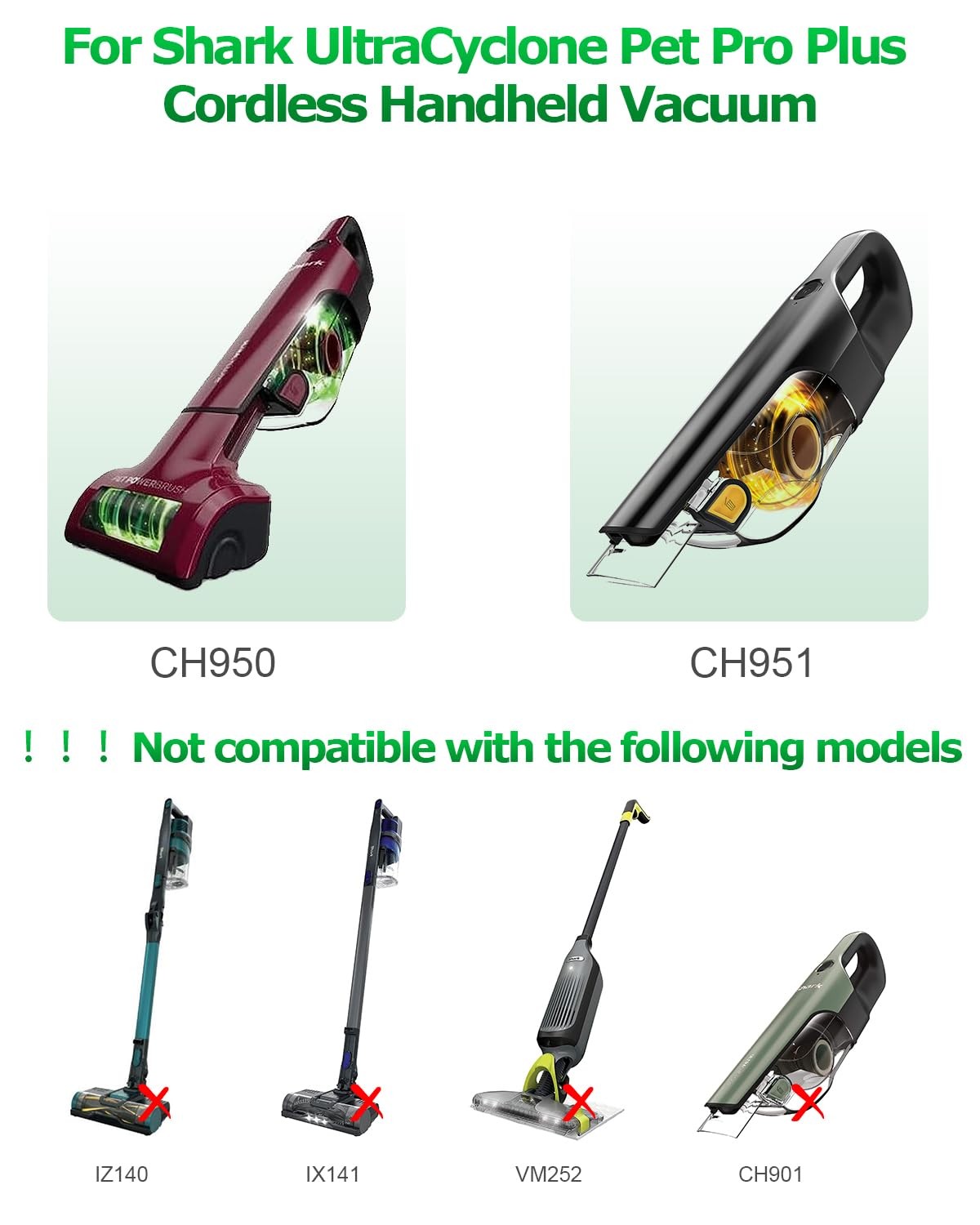 Shark Cordless Vacuum Charger for CH950 CH951 CH955 UltraCyclone Pet Pro Plus