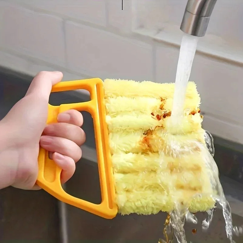 Window Blinds Cleaning Brush – Detachable Washable Blinds Duster Dust Remover