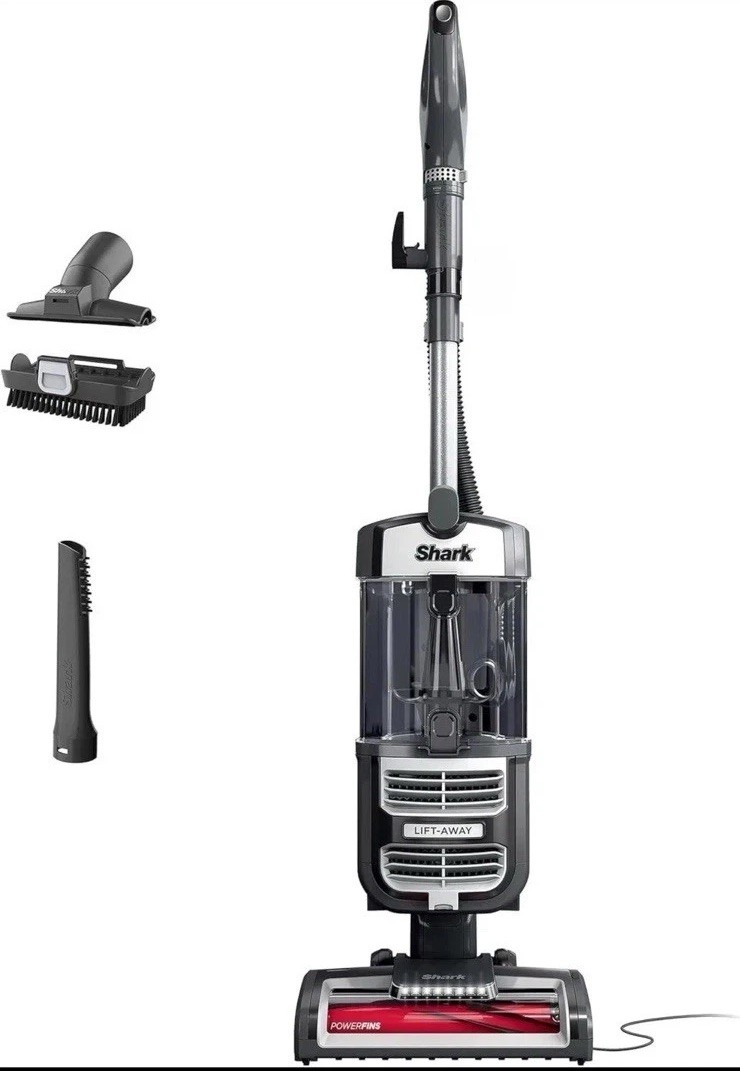 Shark Navigator Lift-Away Upright PowerFins HairPro Self-Cleaning HEPA Filter OP
