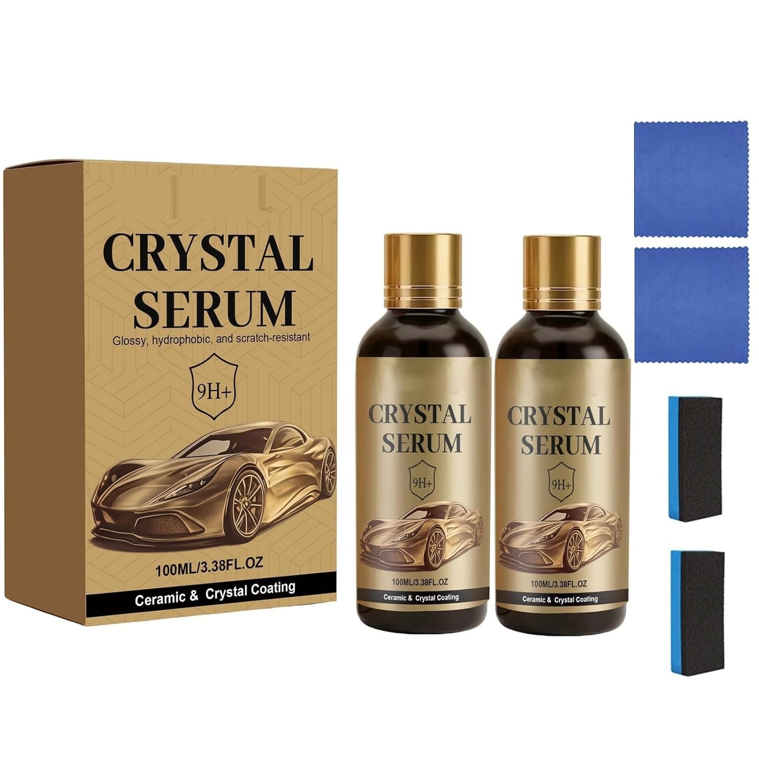 100ML PTZ Crystal Serum – Advanced Graphene Ceramic Coating For Cars ? New