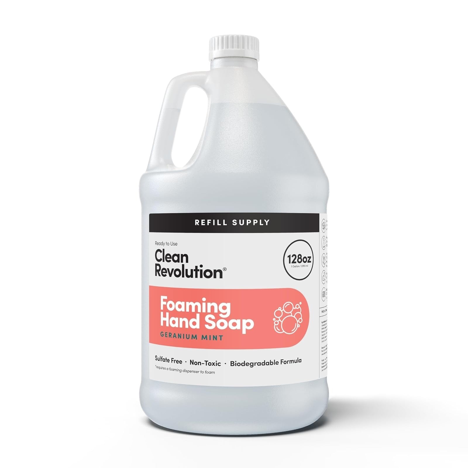 Foaming Hand Soap Refill 64 fl oz Lavender Clean Revolution