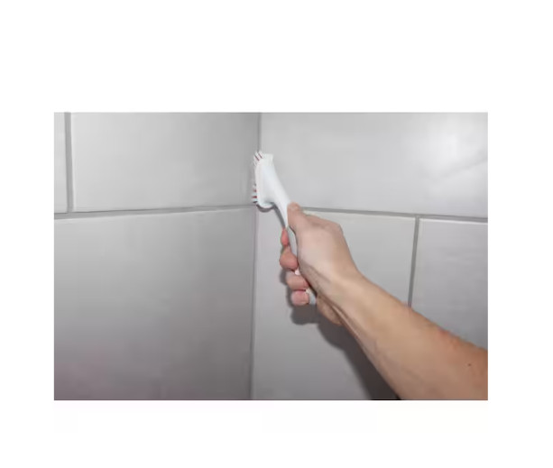 7.8 in. Tile and Grout Brush 1-Pack