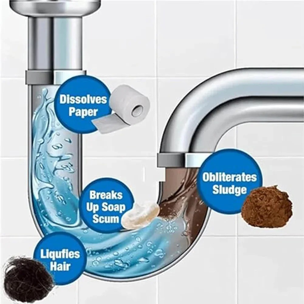 1/2/3/4 PCS Wild Sink and Drain Cleaner, Wild Tornado Sink And Drain Cleaner