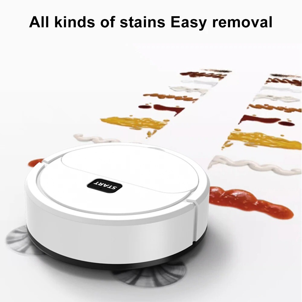 Robot Vacuum Cleaner Sweep 3 in1 Wet Mopping Floors Smart Home Sweeping Cleaning