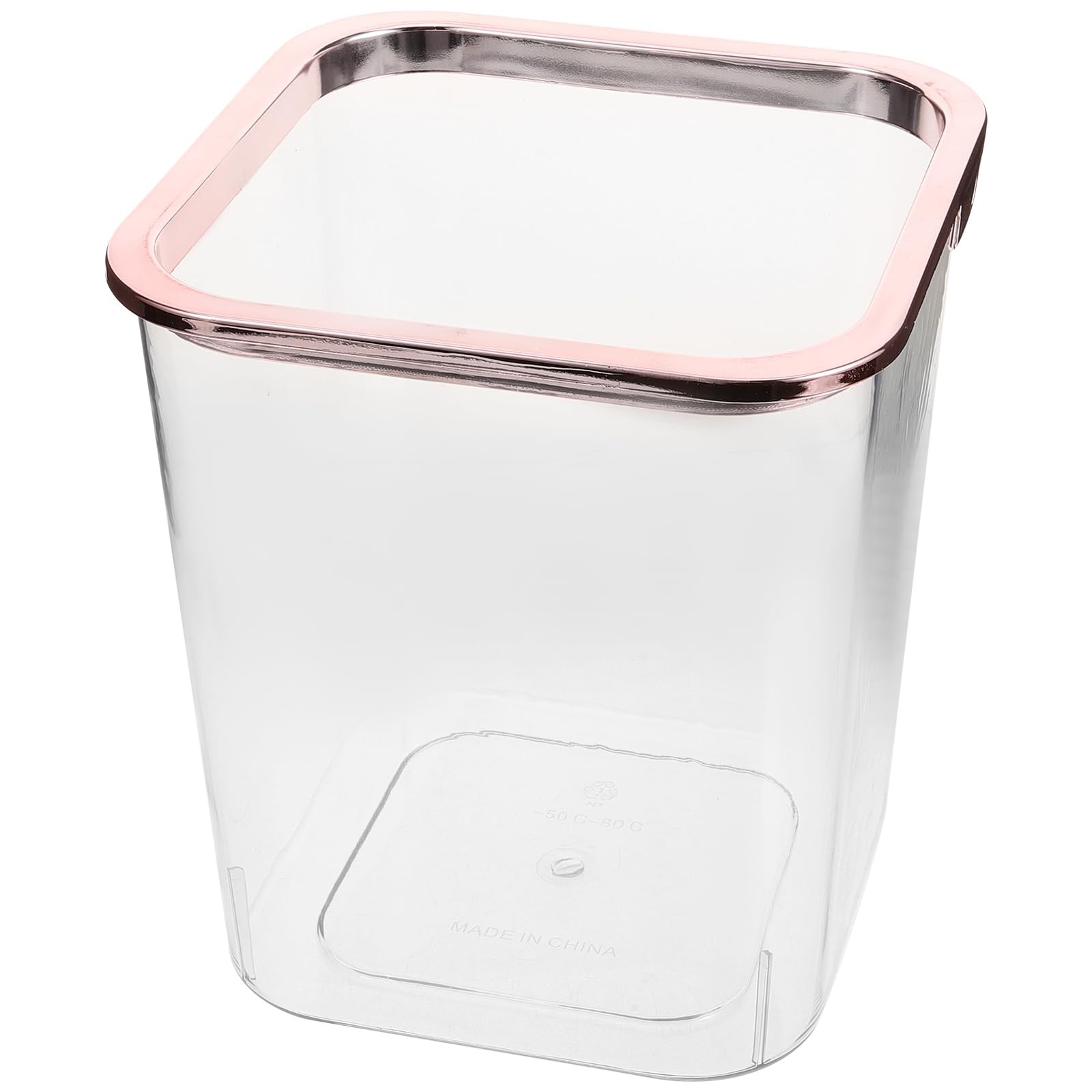 iplusmile Clear Wastebasket 7.87 X 7.08 X in 20x18CM, Transparent
