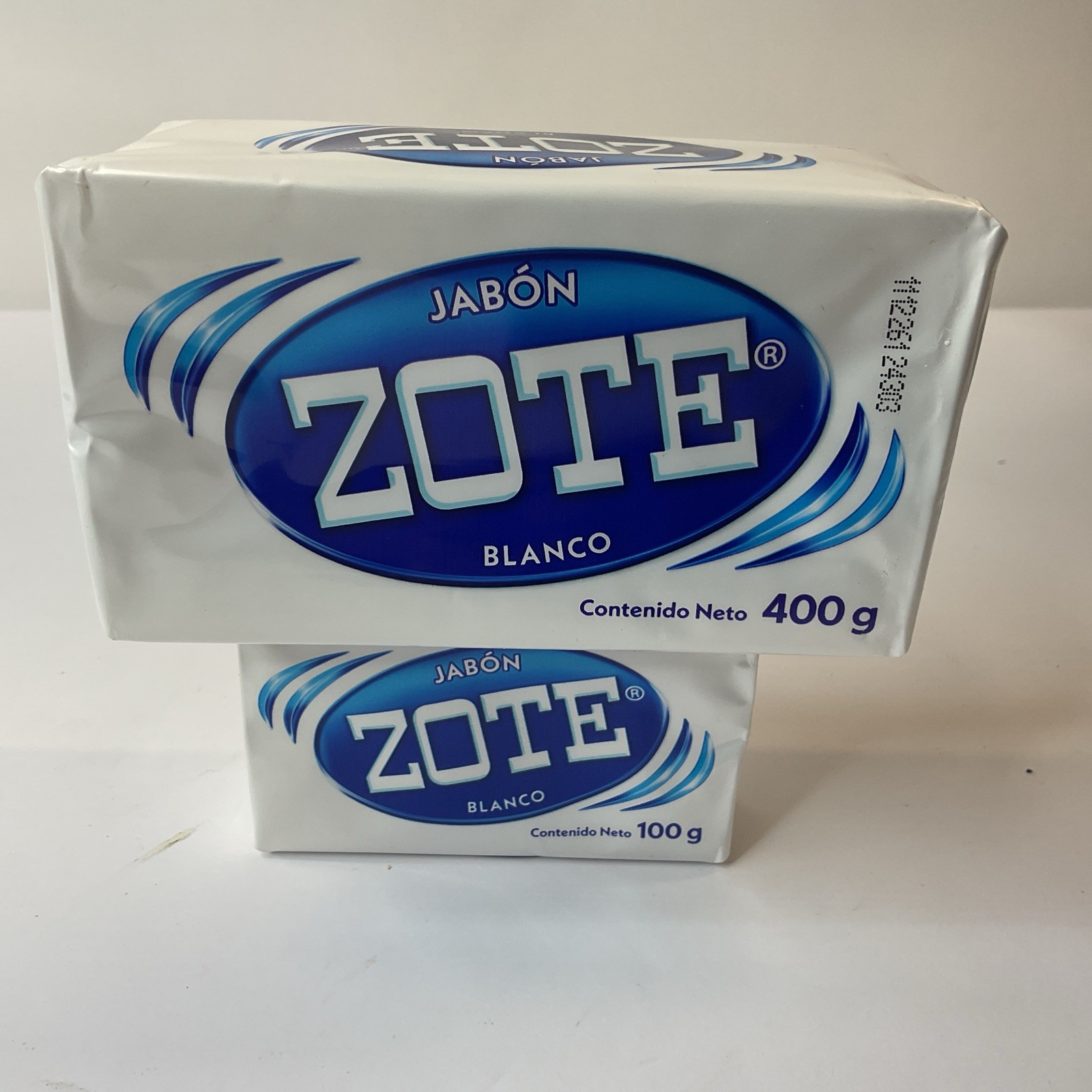 Jabon Zote (2) 400g Soap Bar & 100g Bar Soap Made In Mexico