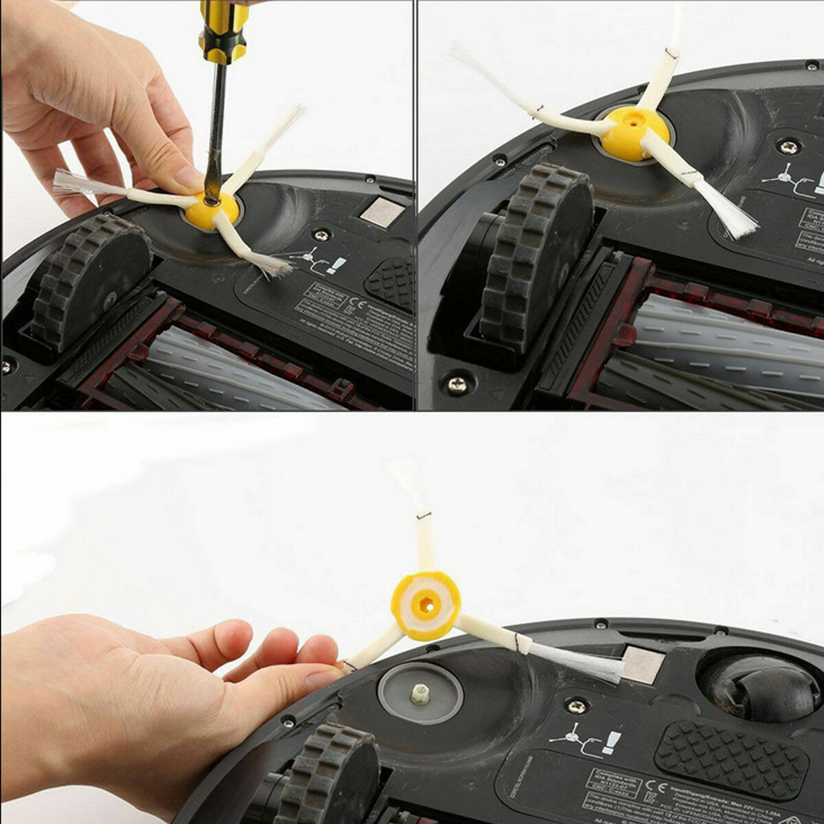 3-Armed Side Brush For iRobot Roomba 677 677 677