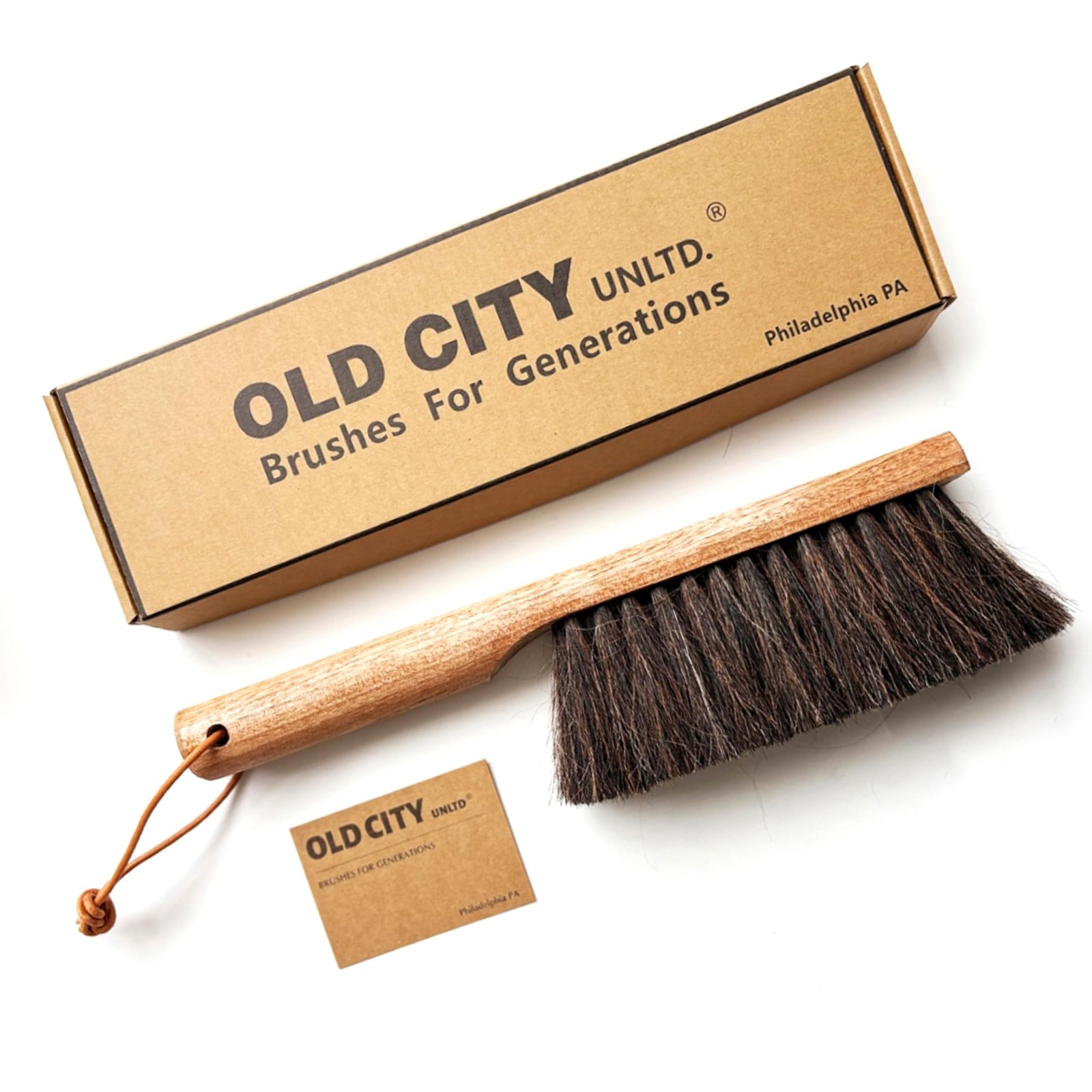 Dustpan Bench Large 13 inches by 4 inches, American Birch-horsehair