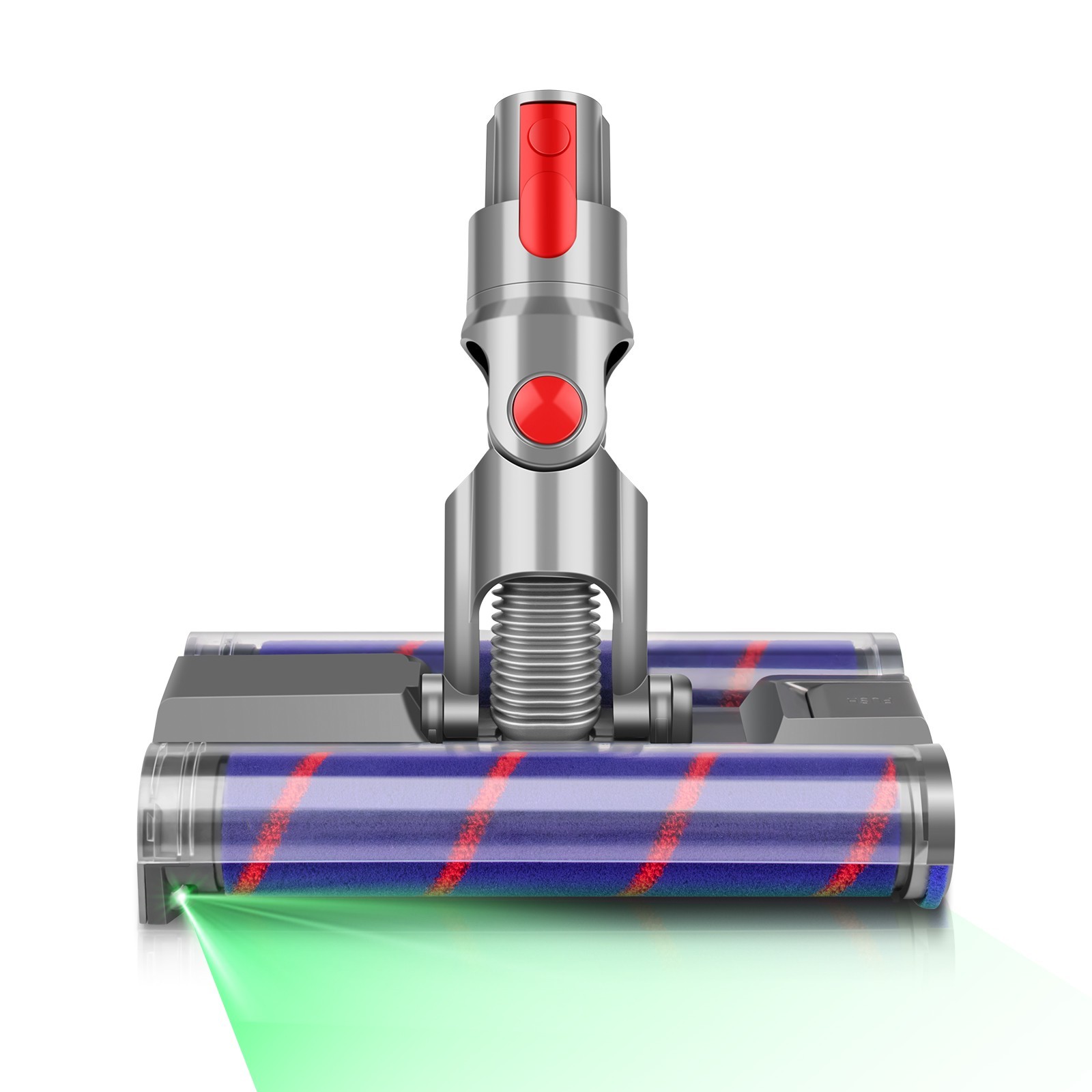 Soft Roller Brush Head for Dyson V7 V8 V10 V11 V15 Vacuum Cleaner with LED Light