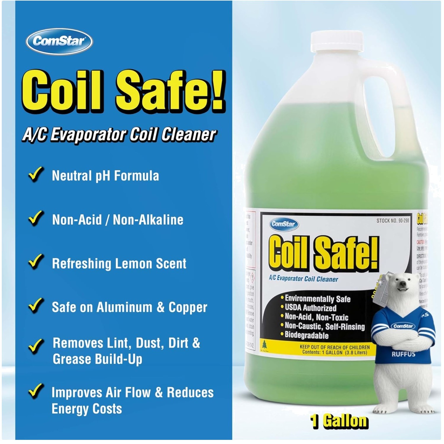 Coil Safe Non-Toxic Cleaner – Commercial/Residential