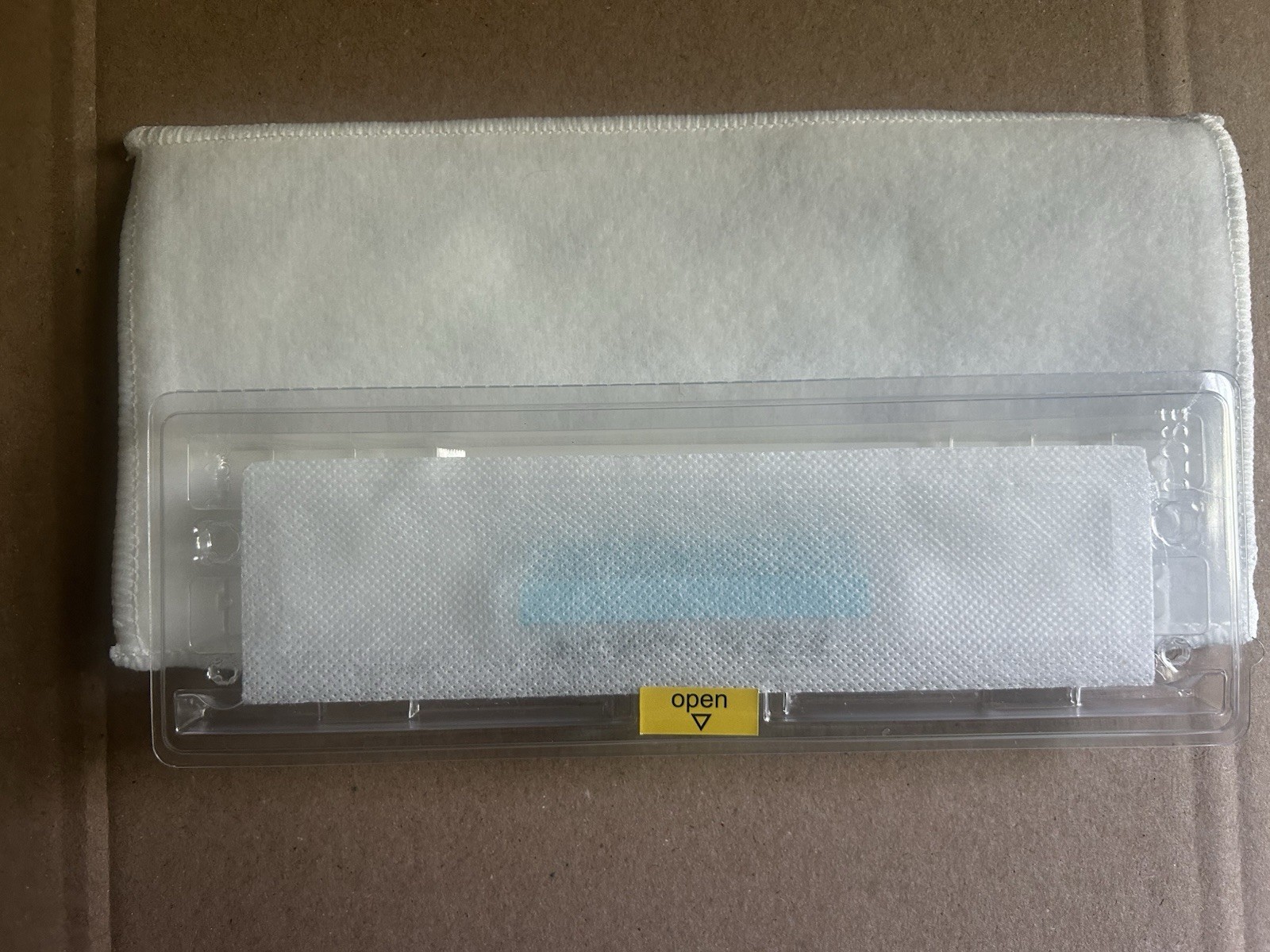 Microfiber Mop Refill Pad, White/Gray Replacement for Shark Vac/Mop Three pack.