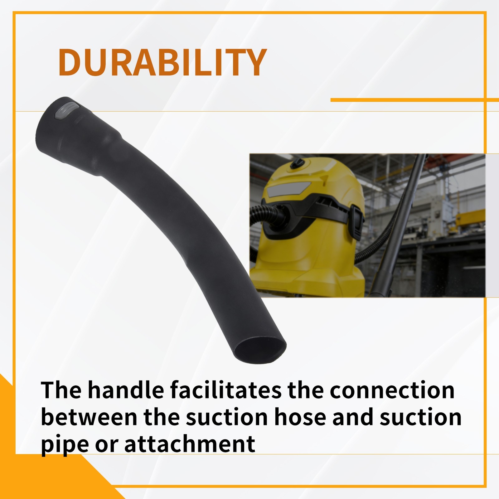 Handle Compatible for WD4, WD5, WD6, WD3, 1.348-110.0, 1.348-111.0,Vacuum3424
