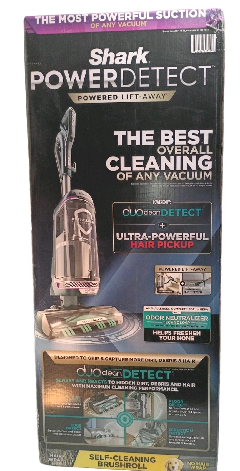 Shark PowerDetect AZ4000 Powered Lift-Away Upright Vacuum NEW SEALED