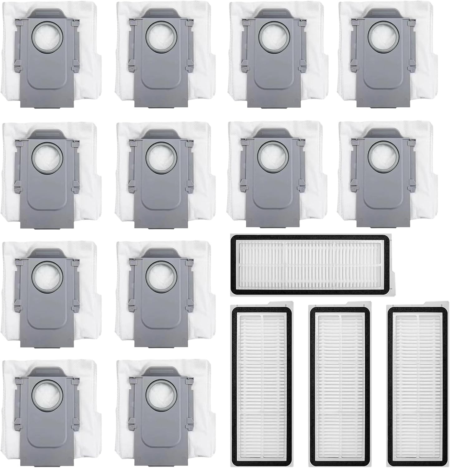 16 Piece Combo Set Replacement Parts for Roborock Qrevo S5V QV 35A QV 35S Qrevo