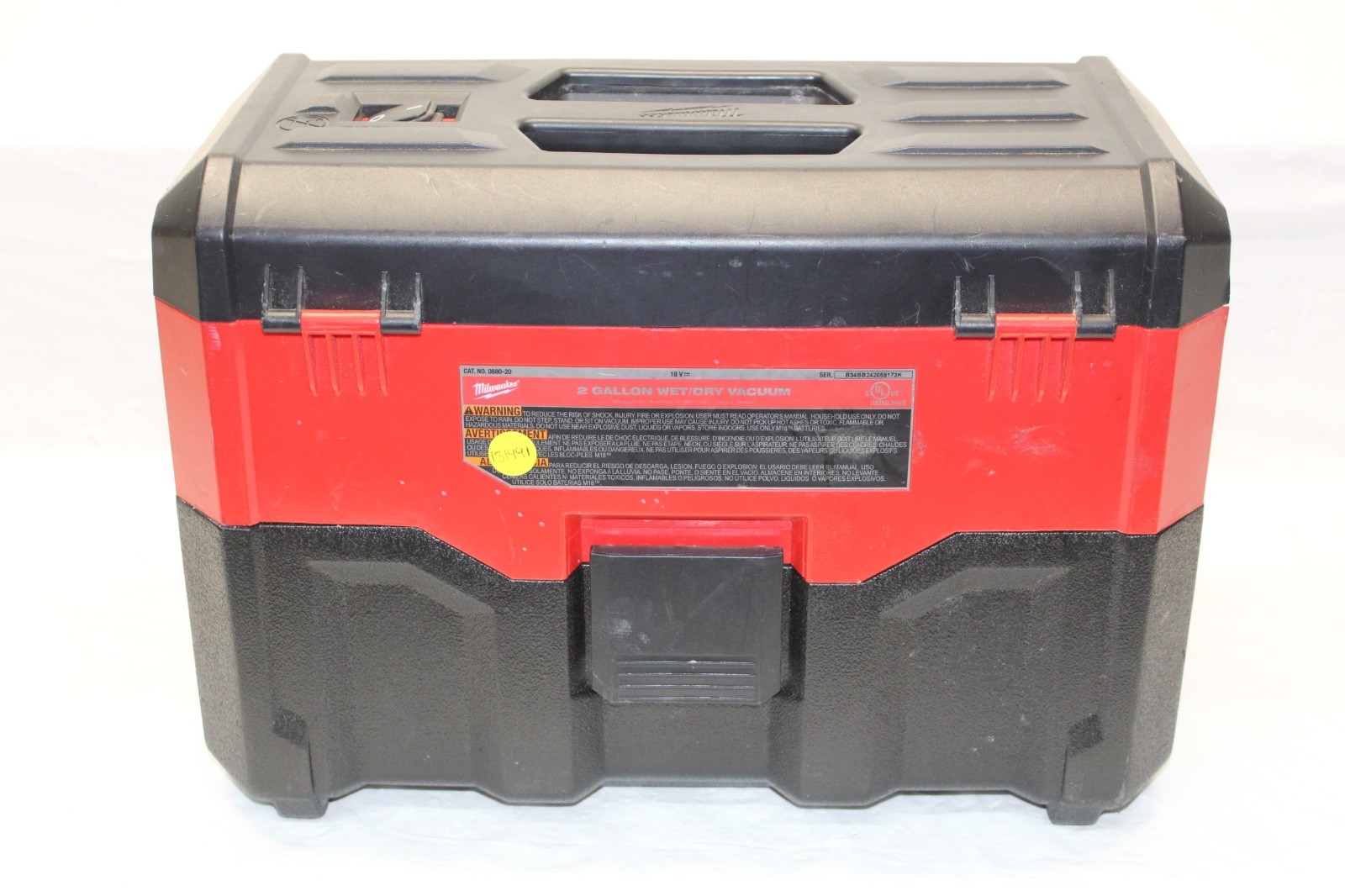 Milwaukee 0880-20 18V Wet/Dry Vacuum Cleaner – Red P12