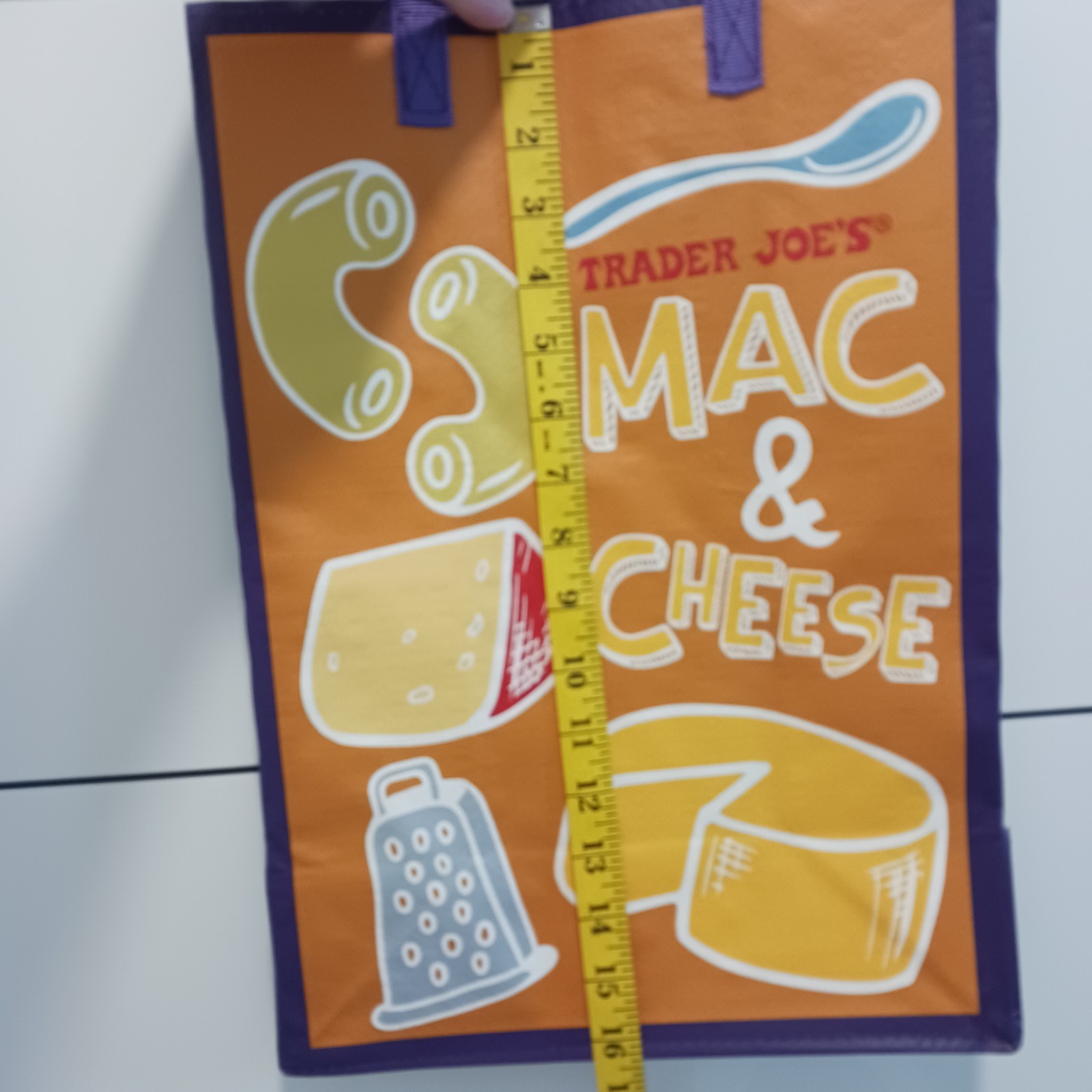 Trader Joe’s PB&J/Mac & Cheese Reusable Shopping Tote, Collectible Eco Fun! 😁