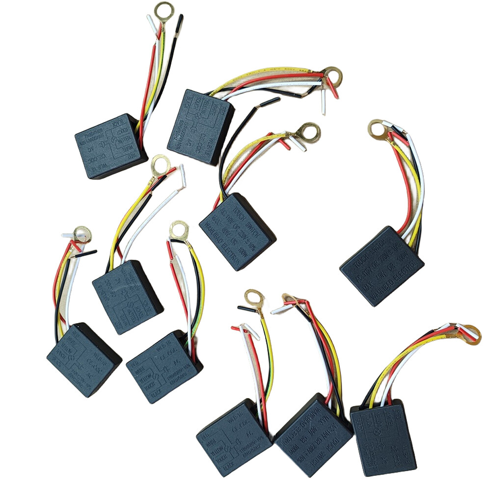 10PC 3 Way Touch Sensor Switch Desk light Parts Touch Control Sensor Dimmer 220V