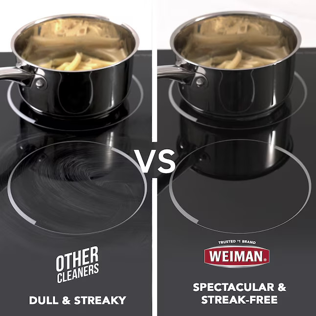 Weiman Clean + Scrub + Erase + Shine + Protect 10 Fluid ounce(s) Cooktop Cleaner