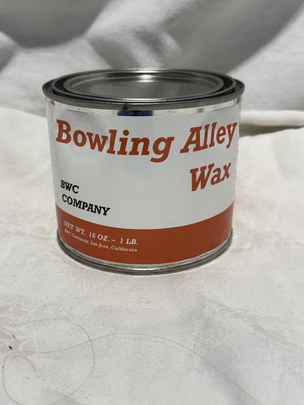 Bowling Alley Wax, Clear Paste, 16 Oz. Can – Surface Protection Wax for Polishin
