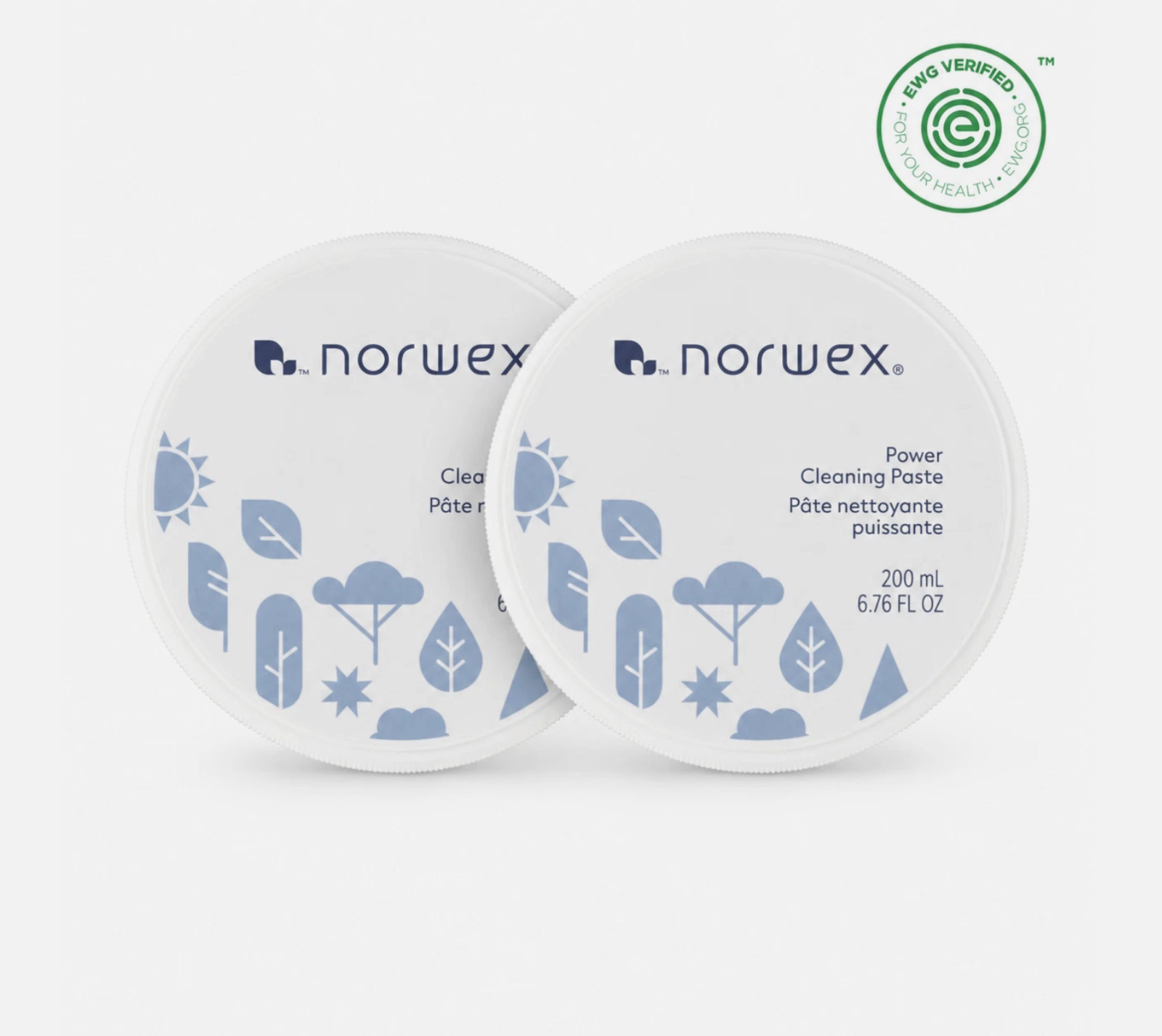 Norwex Power Cleaning Paste 2 Pack 200ml Each 400ml Total Cleaner New