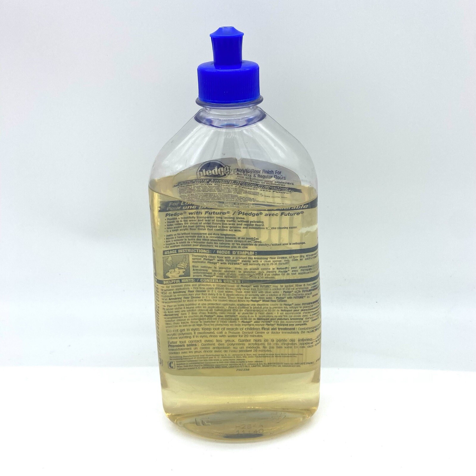 (1) Pledge FUTURE Shine Premium Floor Finish 27 Oz New VINTAGE