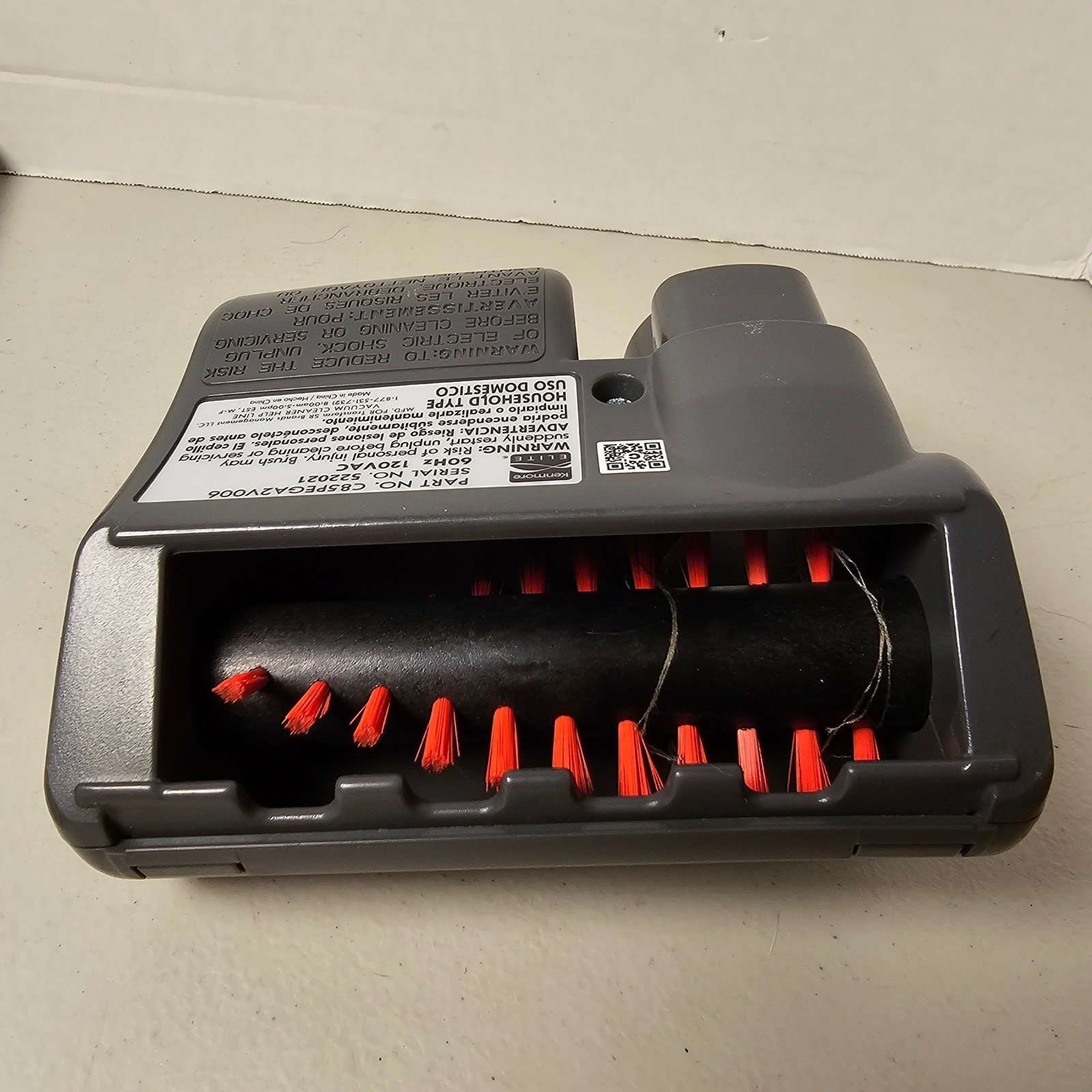 Kenmore Elite 700 Series PetPowerMate Vacuum Attachment Set Floor Dusting Brush