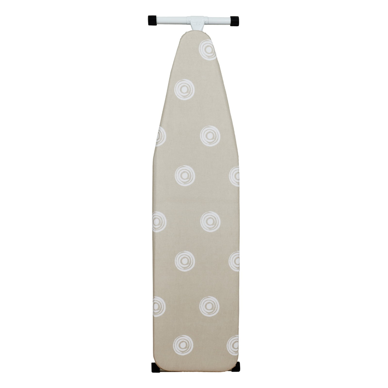 Full‑Size T‑Leg Ironing Board – 53″ x 14″ Adjustable Height Steel Frame Thick