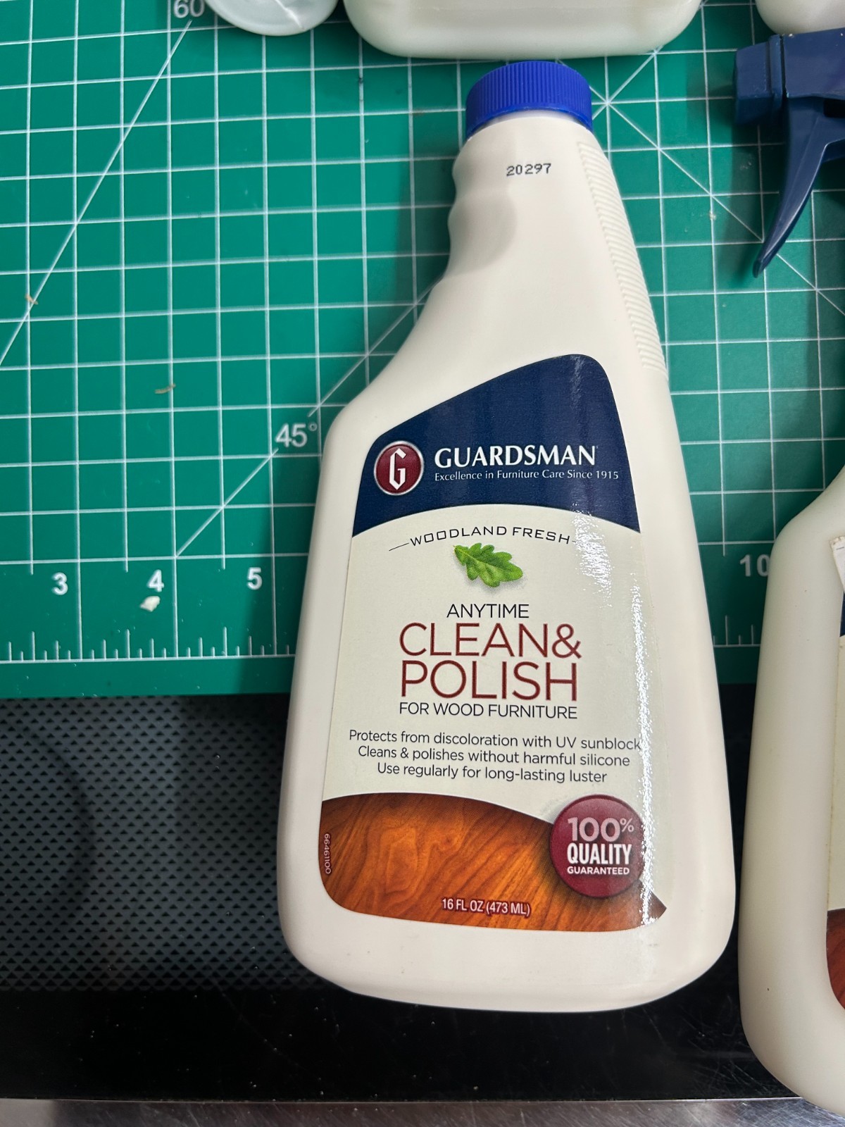 5-pack lot Guardsman Anytime Clean & Polish Wood Furniture Cream 16 oz UV Block