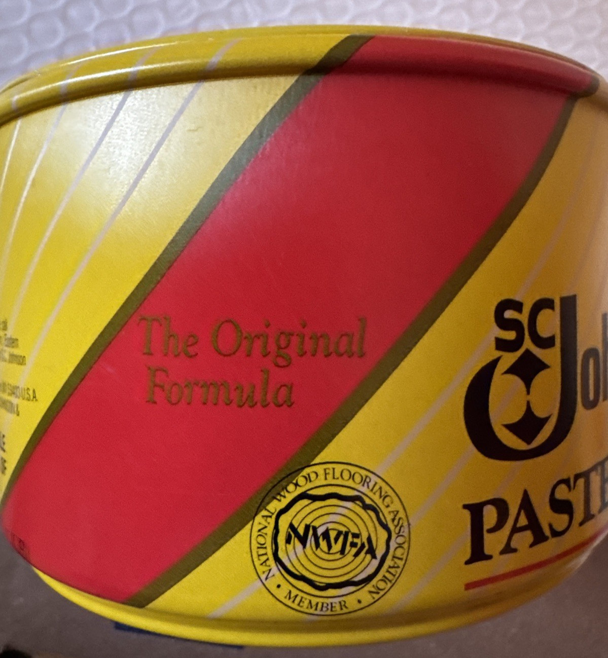 SC Johnson Paste Wax The Original Formula, 16 oz (1 lb) Discontinued 80-85% Full