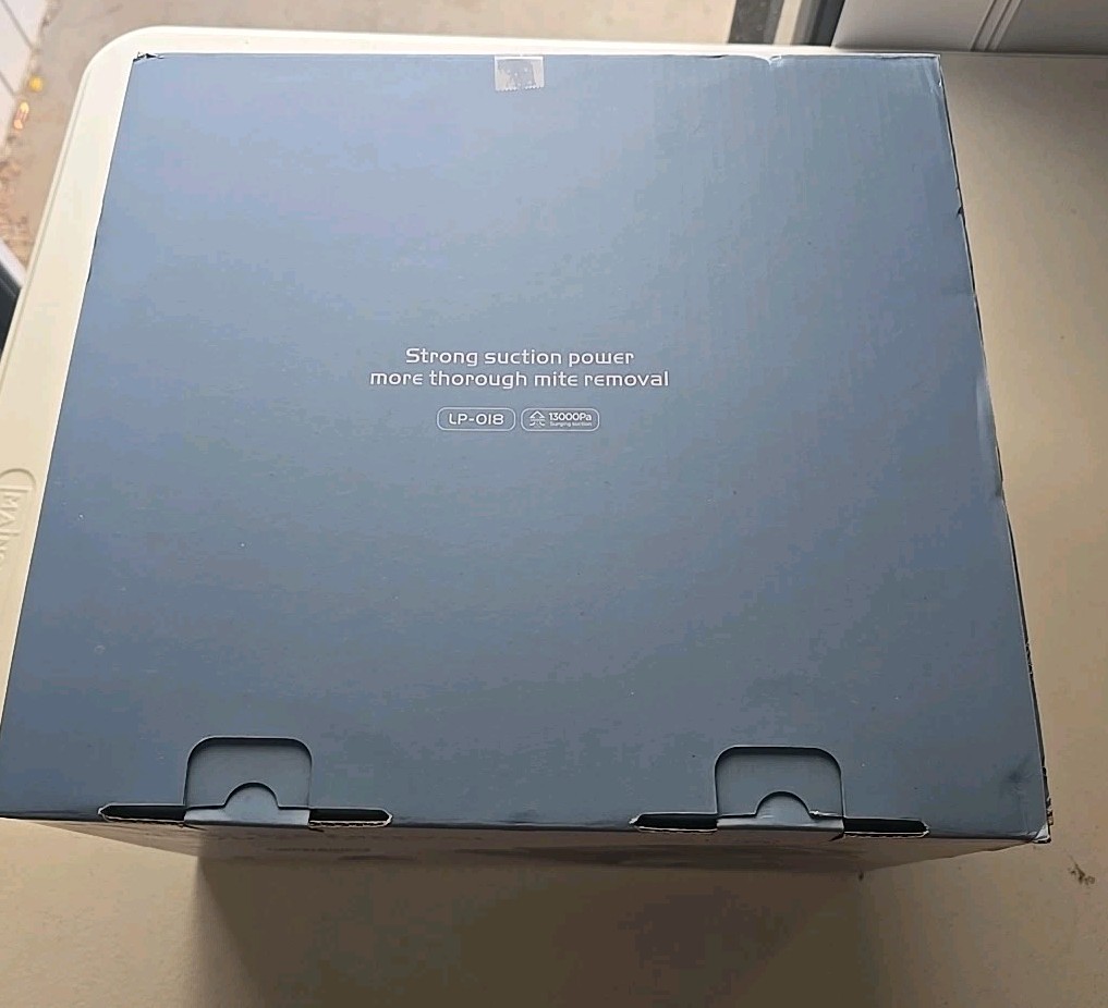 Wireless Mite Removal Device w/ Strong Suction 13000Pa (LP-018) MV001- WH
