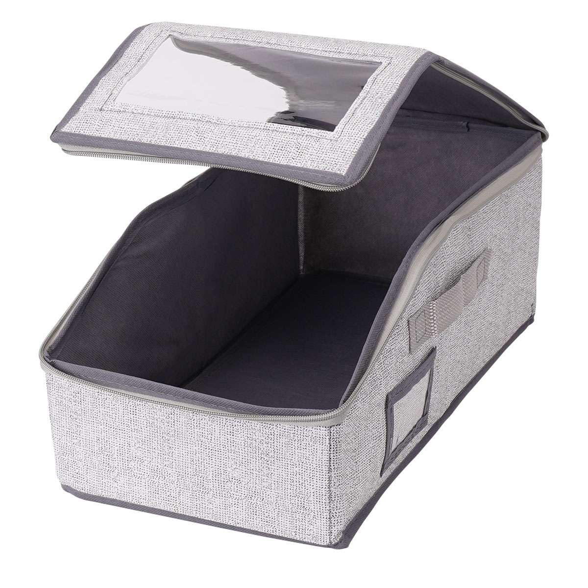 1/2/3PC Hat Storage Dust Bag Baseball Hat Cap Organizer Clear Rack Zipper Holder