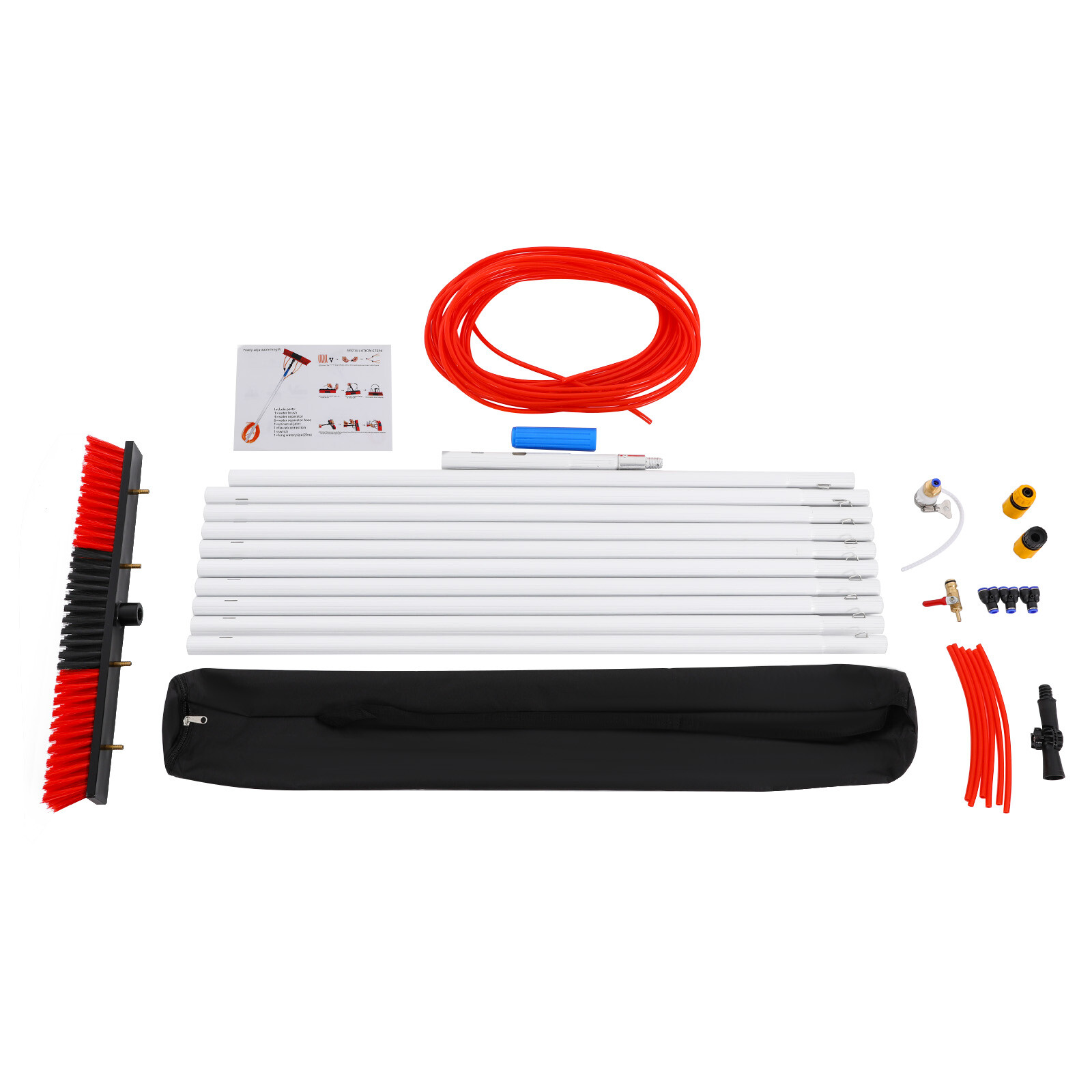 Cleaning Brush Kit for Solar Panel, Window Cleaning Equipment, Window Cleaning