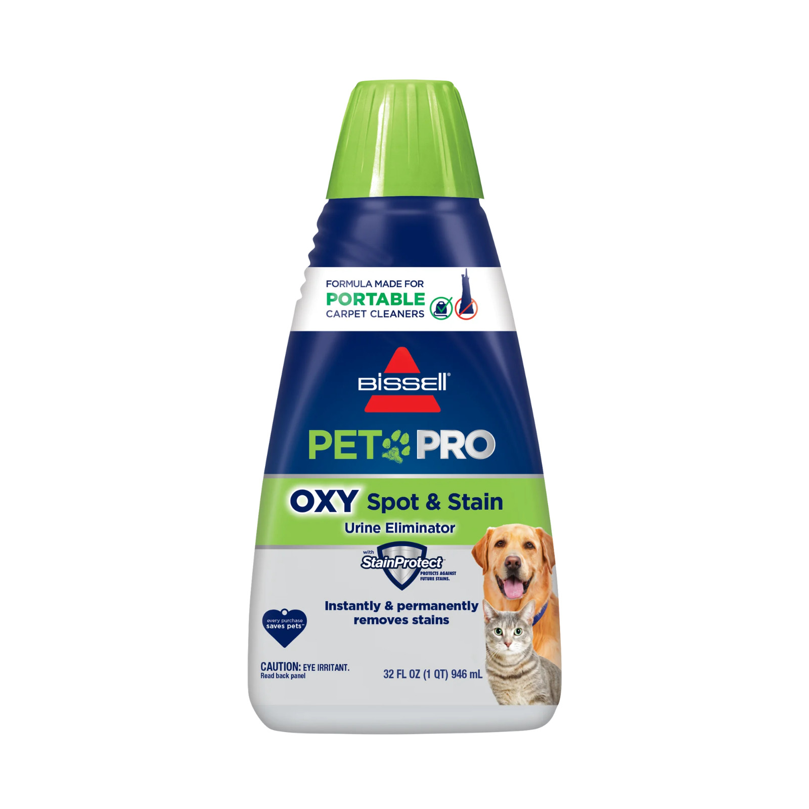 BISSELL 32 fl oz Pet Pro Oxy Spot & Stain – 2034: Carpet Cleaner Solution