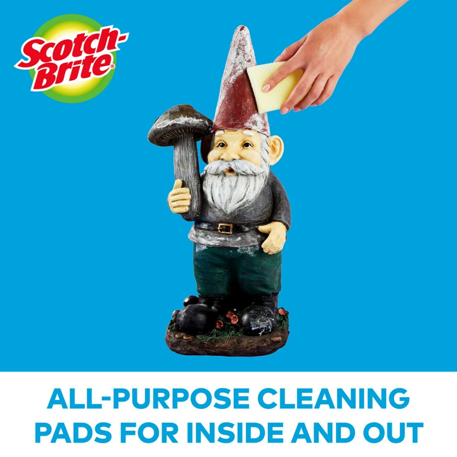 Scotch Brite Dobie All-Purpose Polyurethane Cleaning pad 3 Pack