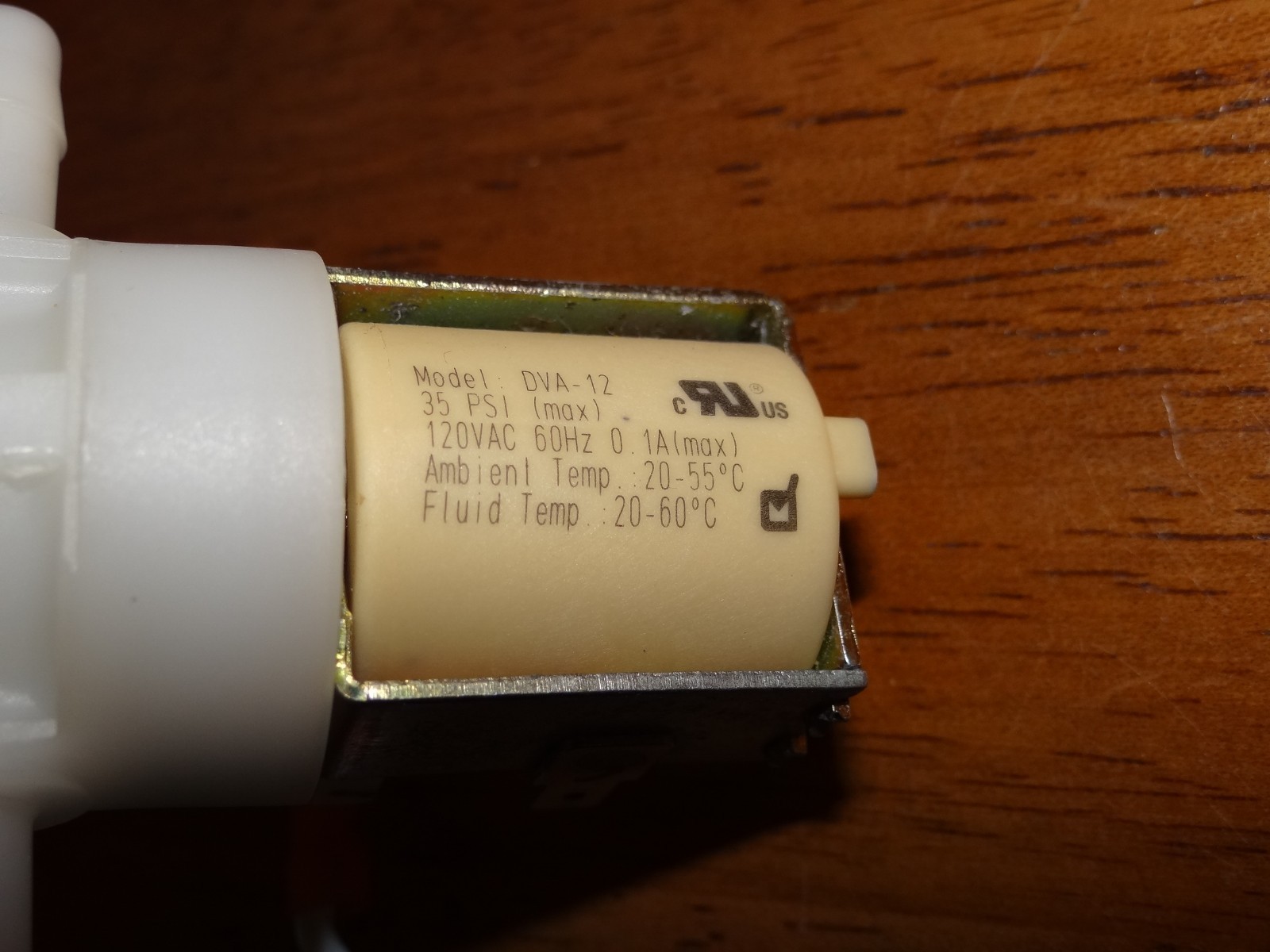 Genuine DVA-12 Hoover Steam Vac V2 SpinScrub SOLENOID Water Valve 120V F7452-900