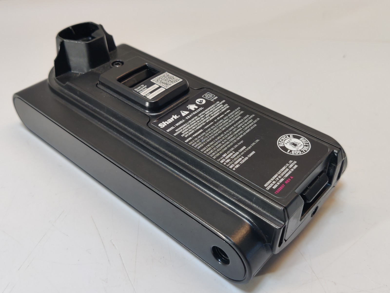 Shark XBATR620SL Cordless Vacuum Lithium-Ion Battery Pack 21.6V 1900mAh 41Wh