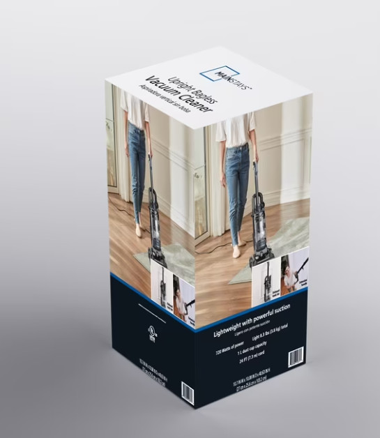 Mainstays Lightweight Bagless Upright Vacuum Cleaner with Brush and Crevice Tool
